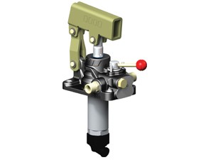 意大利OMFB公司PMI系列雙作用液壓手動(dòng)泵，排量12cc/25cc/45cc，壓力：350bar/300bar/270bar，可帶或不帶安全閥。油箱安裝。
